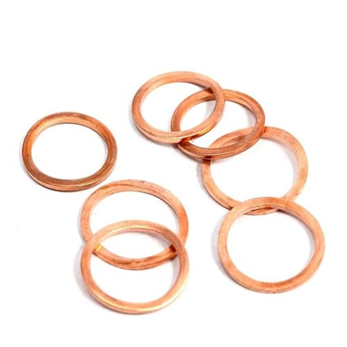 JINFEUGE M14 Kupfer-Unterlegscheiben, D004, 10–3500 Stück/Color/M14*25 * 2-15 Pcs von JINFEUGE