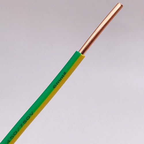 JINFEUGE Restore Live Sound Destiny-Kabel, 4 Mm²/6 Mm²,O-Phosphor-Beryllium, Kupfer-Stromkabel Für Den Wandeinbau/Green Yellow/1 Meter_6 Square JINFEUGE Restore Live Sound Destiny-Kabel, 4 Mm²/6 Mm²,O-Phosphor-Beryllium, Kupfer-Stromkabel Für Den Wandeinbau/Green Yellow/1 Meter_6 Square von JINFEUGE