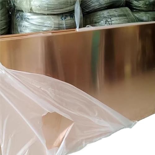 JINFEUGE Tellur-Kupferlegierungsplatte C14500, 1 Stück/10 * 150 * 150Mm 1Pc von JINFEUGE