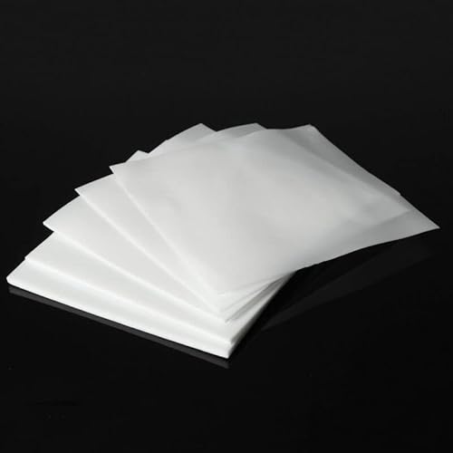 JINFEUGE White Ptfe Film/Sheet Virgin High Strength Temperature For Electrical Supplies 100X100Mm/250X500Mm Thick 0.1/0.25/0.30Mm/0.1Mm/100 * 100Mm 5Pcs JINFEUGE White Ptfe Film/Sheet Virgin High Strength Temperature For Electrical Supplies 100X100Mm/250X500Mm Thick 0.1/0.25/0.30Mm/0.1Mm/100 * 100Mm 5Pcs von JINFEUGE
