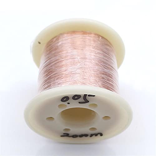 JINFEUGE Wire Qa-1/155 2000M / Roll 0.05-0.08Mm Diameter Thin Copper Wire Diy Emailed Copper Wire Electromagnet Technology Making/0.05Mm 2000M JINFEUGE Wire Qa-1/155 2000M / Roll 0.05-0.08Mm Diameter Thin Copper Wire Diy Emailed Copper Wire Electromagnet Technology Making/0.05Mm 2000M von JINFEUGE