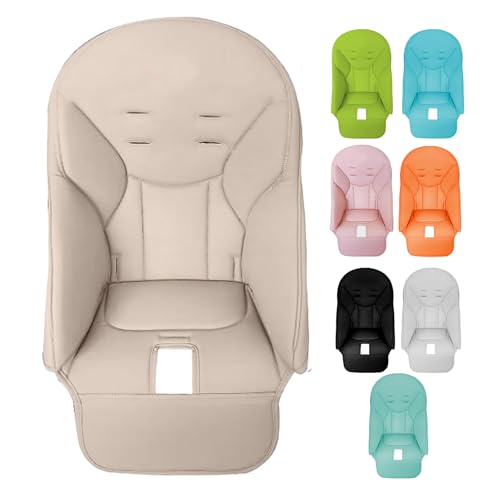 Baby Hochstuhl Sitzbezug | Stuhlhussen für Esszimmer | Baby Hochstuhlkissen |PU Lederbezug Weicher Multifunktionaler Sitzbezug Mit Bequemer Polsterung Für Peg Perego Kosmic Jané Baoneo Siesta Zero3 von JINGAN