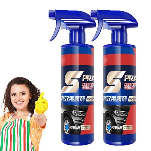 JINGAN High Protection Quick Car Coating Spray | Nano Auto Kratzerentfernungsspray | Autolack Außen Restaurator Autopolitur | Motorräder Lack Reparatur JINGAN High Protection Quick Car Coating Spray | Nano Auto Kratzerentfernungsspray | Autolack Außen Restaurator Autopolitur | Motorräder Lack Reparatur von JINGAN