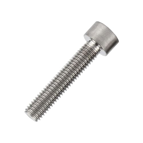 M5-Schraube, metrische Schrauben | Möbelschrauben aus reinem Titan,Sortiment an metrischen Möbelschrauben mit Sechskantkopf, Innensechskantantrieb, vollständig maschinelles Gewinde von JINGAN