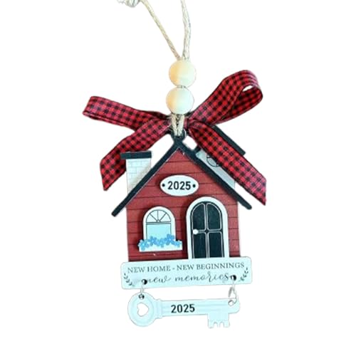 Neues Zuhause-Weihnachtsornament, unser erstes Zuhause-Ornament, 2024 Neues Haus Neuanfang, Weihnachtsation für das erste Zuhause aus, 2D-Neuanfangsation für Frauen, Männer, Paare Neues Zuhause-Weihnachtsornament, unser erstes Zuhause-Ornament, 2024 Neues Haus Neuanfang, Weihnachtsation für das erste Zuhause aus, 2D-Neuanfangsation für Frauen, Männer, Paare von JINGAN