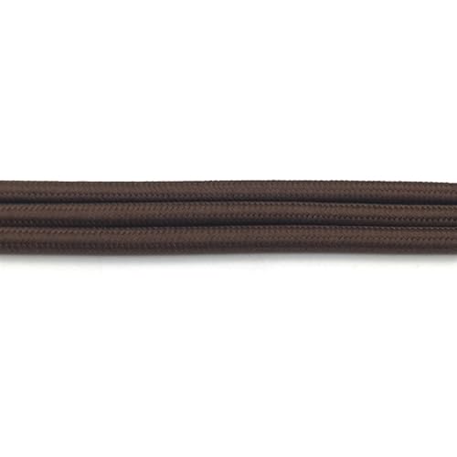 Geflochtenes elektrisches Kabel, geflochtenes Kabel, 5,5–5,8 mm, mehrfarbig, mehrere Größen(Dark Brown,3meter) von JINGCHI