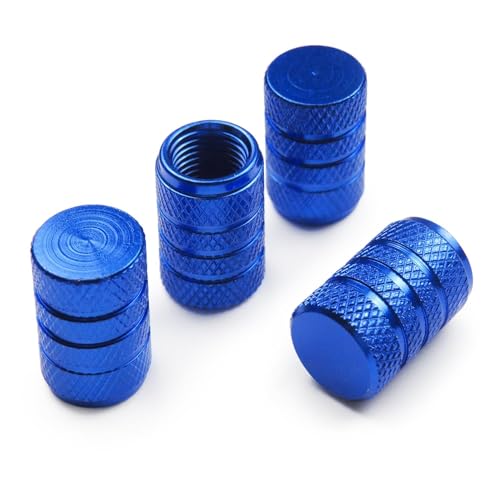 JINGDA 4 Pcs Legierung Auto Ventilkappen für Toyota 4Runner Hybrid 2025, Ventilkappen Auto Reifen Ventilkappe Auto Reifen Luftabdeckungen Staubkappen,Blue JINGDA 4 Pcs Legierung Auto Ventilkappen für Toyota 4Runner Hybrid 2025, Ventilkappen Auto Reifen Ventilkappe Auto Reifen Luftabdeckungen Staubkappen,Blue von JINGDA