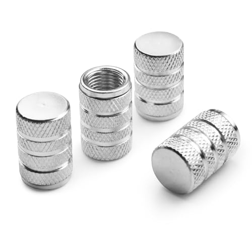 JINGDA 4 Pcs Legierung Auto Ventilkappen für Toyota RAV4 Prime 2025, Ventilkappen Auto Reifen Ventilkappe Auto Reifen Luftabdeckungen Staubkappen,Silver JINGDA 4 Pcs Legierung Auto Ventilkappen für Toyota RAV4 Prime 2025, Ventilkappen Auto Reifen Ventilkappe Auto Reifen Luftabdeckungen Staubkappen,Silver von JINGDA