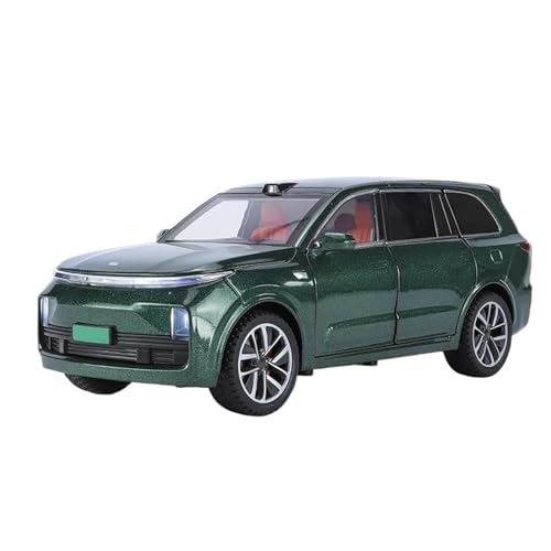 Dekoratives Automodell 1:24 for EINEN L9 SUV Neue Energie Fahrzeug Diecast Metall Legierung Geschenk Auto Modell Desktop Dekoration perfekt zum Verschenken(Gold) von JINGDEE