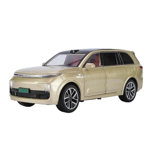 Dekoratives Automodell 1:24 for EINEN L9 SUV Neue Energie Fahrzeug Diecast Metall Legierung Geschenk Auto Modell Desktop Dekoration perfekt zum Verschenken(Green) von JINGDEE