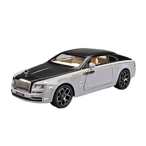 JINGDEE Dekoratives Automodell 1/22 for Wraith Legierung Auto Modell Desktop Dekoration Silvester Party Geschenke perfekt zum Verschenken(Gray) von JINGDEE