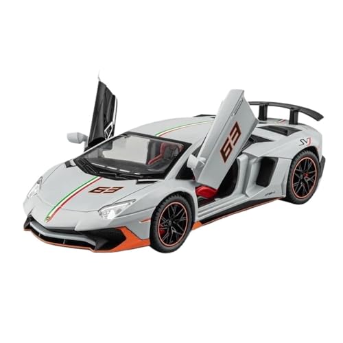 JINGDEE Dekoratives Automodell 1:22 for LP780 Diecast Metall Legierung Sport Auto Modell Empfang Bereich Dekoration perfekt zum Verschenken(Green) von JINGDEE