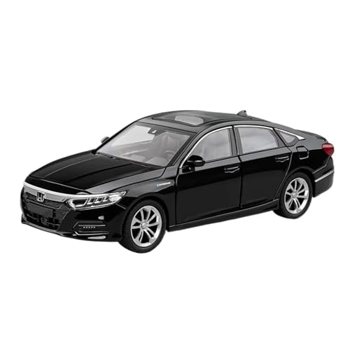 JINGDEE Dekoratives Automodell 1:24 for Accord Diecast Legierung Metall Proportional Auto Modell Urlaub Party Geschenk perfekt zum Verschenken(Black) von JINGDEE