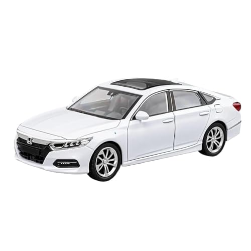 JINGDEE Dekoratives Automodell 1:24 for Accord Diecast Legierung Metall Proportional Auto Modell Urlaub Party Geschenk perfekt zum Verschenken(White) von JINGDEE