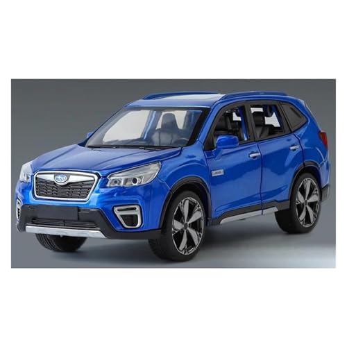 JINGDEE Dekoratives Automodell 1:30 for Forester Off Road SUV Diecast Metall Legierung Auto Modell Wohnzimmer Dekoration perfekt zum Verschenken(Blue) von JINGDEE