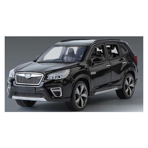 JINGDEE Dekoratives Automodell 1:30 for Forester Off Road SUV Diecast Metall Legierung Display Auto Modell Kaminsims Dekoration perfekt zum Verschenken(Black) von JINGDEE