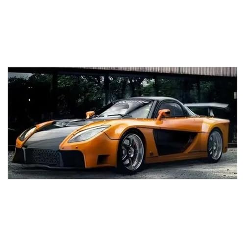 JINGDEE Dekoratives Automodell 1:64 for RX-7 Veilside Diecast Realistische Miniatur Skala Auto Modell Kaminsims Dekoration perfekt zum Verschenken JINGDEE Dekoratives Automodell 1:64 for RX-7 Veilside Diecast Realistische Miniatur Skala Auto Modell Kaminsims Dekoration perfekt zum Verschenken von JINGDEE