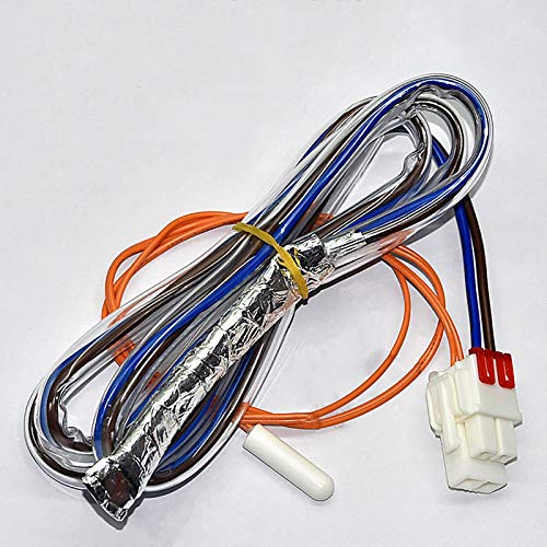 JINGERL Kühlschrank-Temperatursensor Fit für LG AP4438477 PS3529340 6615JB2005H 10k Kühlschrank Abtau Sensor + Sicherung Ersatzteile von JINGERL