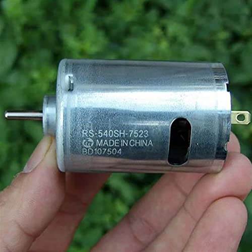 JINGERL RS-540SH-7523 DC 6V-9V 7,4V 19800RPM Hochgeschwindigkeits-hohe Drehmoment-Leistung Werkzeugmotor 540 für elektrische Bohrergarten-Werkzeug-Autoboot von JINGERL