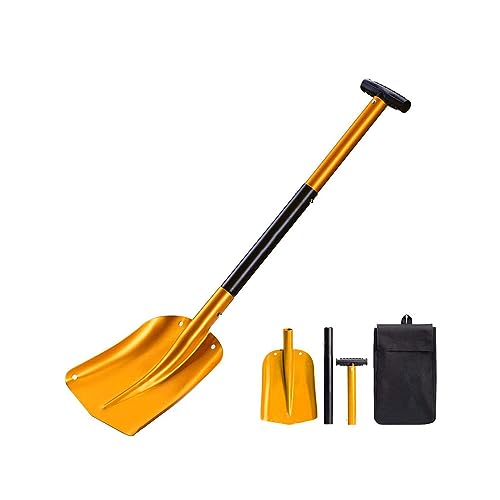 JINGFENG Teleskop-Schneeschaufel,Sport-Utility-Schaufel,einziehbare Campingschaufel,Schneeräumwerkzeug von JINGFENG