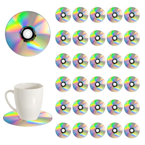 25 Stück CD Untersetzer 12cm Runde Tassenuntersetzer Isolierte Kaffe Untersetzer rutschfeste verbrühsichere Untersetzer für Bar Büro Haushalt 25 Stück CD Untersetzer 12cm Runde Tassenuntersetzer Isolierte Kaffe Untersetzer rutschfeste verbrühsichere Untersetzer für Bar Büro Haushalt von JINGHANGER