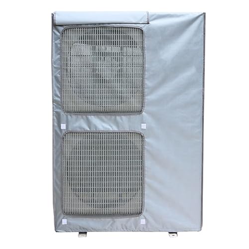 JINGJIAOPLSD Außenklimaanlage Abdeckungs Wasserdichter Abdeckung Klimaanlage Außengerät mit Feinem Netzgewebe, 600D Oxford-Gewebe, für Alle Jahreszeiten(96x125x36cm/37.8x49.2x14.2in) von JINGJIAOPLSD