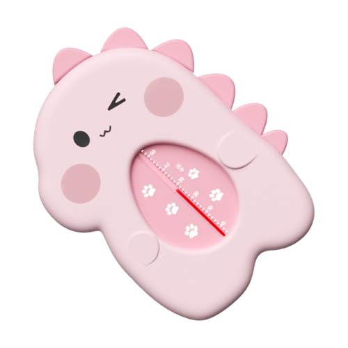 JINGLING Badethermometer Für Kinder | Dinosaurier Design Badezimmer Thermometer | Wasserdichtes Badezubehör Für Wanne Dusche Pool Kleinkinder Mädchen von JINGLING