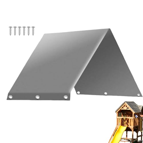 JINGLING Ersatzabdeckung für das Baldachin auf dem Spielplatz, Ersatz für das Tarp Baldachin des Spielfelds – Ersatz-TARP wasserdicht für das Swing-Spiel | UV-Schutz von JINGLING