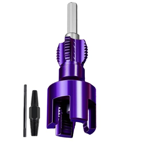 JINGLING Gewindewerkzeug für PVC-Rohre | Gewindebohrer Abzieher PVC Innen und Außen | Abzieher für Arbeiten Sanitär für Bau Garten Unterboden Außen Renovierung JINGLING Gewindewerkzeug für PVC-Rohre | Gewindebohrer Abzieher PVC Innen und Außen | Abzieher für Arbeiten Sanitär für Bau Garten Unterboden Außen Renovierung von JINGLING
