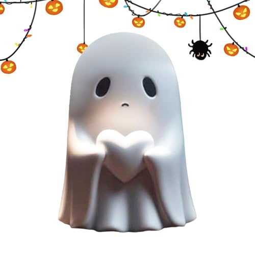 JINGLING Halloween-Figuren | Geisterstatue, Horror-Dekoration, Halloween, festliches Meisterstück für Fensterbank, TV-Möbel, Kamin, Büro, Bibliothek von JINGLING