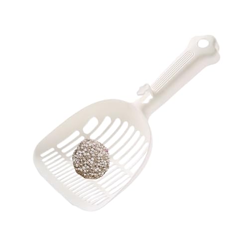 JINGLING Katzenstreu Schaufel - Ergonomische Katzentoiletten Schaufel | Ergonomische Langstiel Sieb Für Haustiere Effiziente Reinigung Haus Einfach Indoor von JINGLING