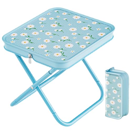 JINGLING Klappbarer Campingstuhl | Outdoor Klapphocker | Tragbarer Stuhl Für Picknick Wandern Garten Terrasse Park Angeln Camping JINGLING Klappbarer Campingstuhl | Outdoor Klapphocker | Tragbarer Stuhl Für Picknick Wandern Garten Terrasse Park Angeln Camping von JINGLING