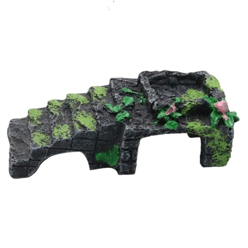 JINGLING Kletterspielzeug für Bernard – Kletterleiter mit Wasserschale für Reptilien | Multifunktionale Dekoration für Nahrung Schlaf Spiel Entspannung Gehege JINGLING Kletterspielzeug für Bernard – Kletterleiter mit Wasserschale für Reptilien | Multifunktionale Dekoration für Nahrung Schlaf Spiel Entspannung Gehege von JINGLING