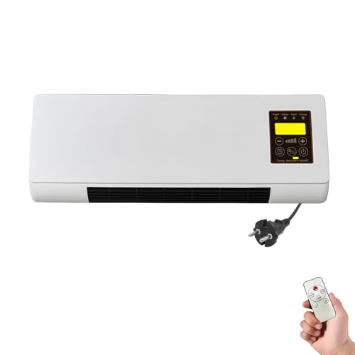 JINGLING Klimagerät, tragbarer Ventilator – Klimaanlage Wandventilator | Heizfunktion Timer Saison Verwendung Keller Schlafzimmer Wohnzimmer Wohnung von JINGLING