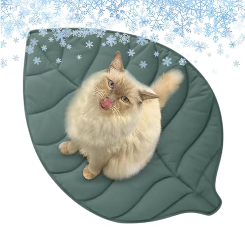 JINGLING Kühlmatte Für Hunde, Kühlmatte Für Katzen, Waschbare rutschfeste Tragbare Blattform Für Indoor Auto Camping Pool JINGLING Kühlmatte Für Hunde, Kühlmatte Für Katzen, Waschbare rutschfeste Tragbare Blattform Für Indoor Auto Camping Pool von JINGLING