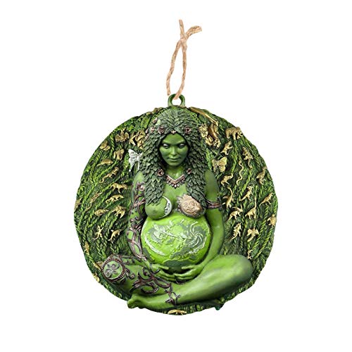 JINGLING Mutter Earth Gaia Göttin, Gaia Grüne Erde Mutter Natur Göttin Te Fiti Statue, Göttin Statue Ostern Dekoration Geschenk Garten Ornament von JINGLING