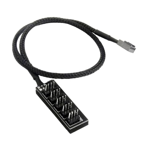 JINGLING PC-Lüfterhub, PC-Lüfterhub, 4-poliger Lüftersplitter – Computer-Lüfter-Verteiler, Gehäuselüfternabe für die JINGLING PC-Lüfterhub, PC-Lüfterhub, 4-poliger Lüftersplitter – Computer-Lüfter-Verteiler, Gehäuselüfternabe für die von JINGLING