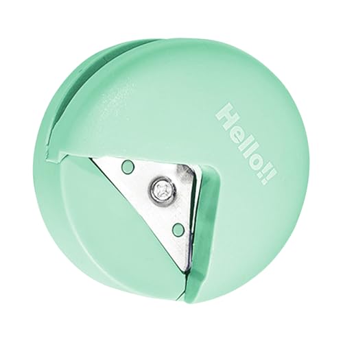JINGLING Papier Eckenschere - Eckenabrunder Locher Für Dokumente,Taschenformat Präzisions Multischneider Für Journaling Karten Basteln Heimdekoration von JINGLING