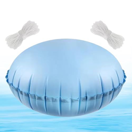 JINGLING Schwimmendes Kissen für Pool – -Equalizer, dickes Kissen | 120 cm x 120 cm, aufblasbares Kissen mit Seil für Pool, See, Fluss, Tubing, Hinterhof, , Spa JINGLING Schwimmendes Kissen für Pool – -Equalizer, dickes Kissen | 120 cm x 120 cm, aufblasbares Kissen mit Seil für Pool, See, Fluss, Tubing, Hinterhof, , Spa von JINGLING