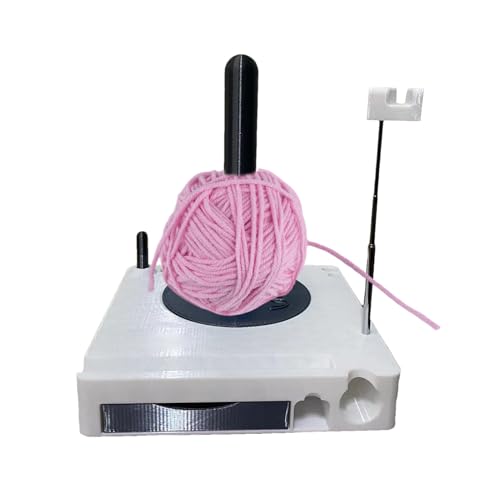 JINGLING Spinnergarnhalter, rotierender Garnhalter für Spool | Spinner Easy Release Yarn Spool Halter - Häkelspeicher Multifunktional Strickbefestigung für en Mutter Handwerk JINGLING Spinnergarnhalter, rotierender Garnhalter für Spool | Spinner Easy Release Yarn Spool Halter - Häkelspeicher Multifunktional Strickbefestigung für en Mutter Handwerk von JINGLING