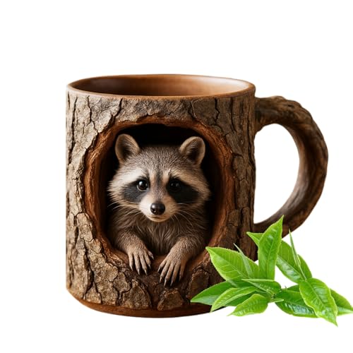 JINGLING Tasse 3D 325 ml | Tasse Tiere Baum hohl Halloween, Kaffee Morgen Entspannung Geburtstag Wochenende Freizeit Arbeit persönliche Sammlung JINGLING Tasse 3D 325 ml | Tasse Tiere Baum hohl Halloween, Kaffee Morgen Entspannung Geburtstag Wochenende Freizeit Arbeit persönliche Sammlung von JINGLING