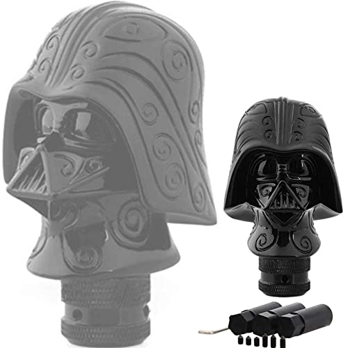 JINGLINGKJ Schaltknauf Nachahmung eines echten Darth Vader MT AT Universal Fashion Schaltknauf Kopf 3 Adapter 1 Stck Schwarz JINGLINGKJ Schaltknauf Nachahmung eines echten Darth Vader MT AT Universal Fashion Schaltknauf Kopf 3 Adapter 1 Stck Schwarz von JINGLINGKJ