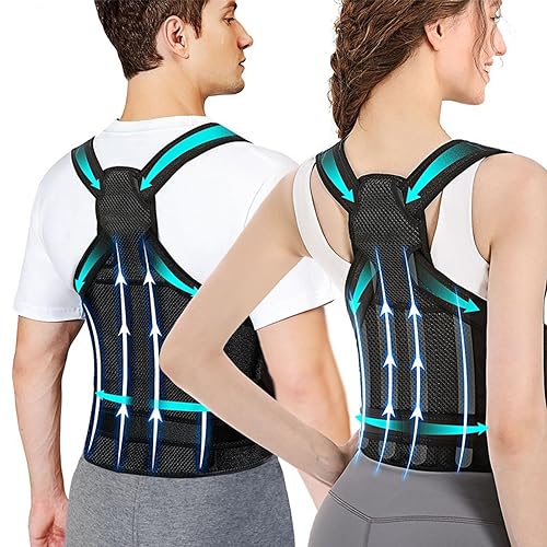 JINGSHUBO Haltungskorrektur Rücken Damen und Herren，Rücken Geradehalter，Back Posture Corrector，Lendenwirbelstütze Verstellbarer Rückenposenkorrektor von JINGSHUBO