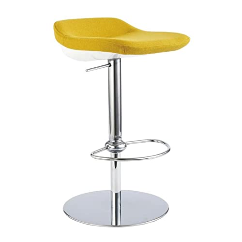 JINGYAN Barhocker High Swivel Office Furniture Injection Foam PU Seat Bar Stool von JINGYAN