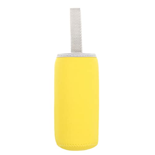 JINGYAN Bechersets Large Capacity Free Motivational With Time Marker Gradient Color Plastic Cups Outdoor Frosted Water Bottle Fitness Jugs(Yellow) von JINGYAN