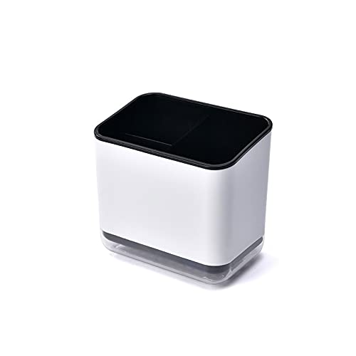 JINGYAN Besteckhalter 1 stück Doppelschicht abnehmbare Multifunktionale Essstäbchen Aufbewahrungshalter Löffel Gabelbesteck Ablaufgestell Organizer Küchenutensilien(Black) von JINGYAN