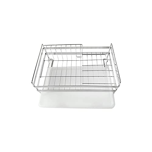 JINGYAN Besteckhalter Home Schrank Essstäbchen Käfig Organizer Abtropfer Küchenhalter Tragbar mit Tablett Arbeitsplatte Teller Trockengestell Edelstahl JINGYAN Besteckhalter Home Schrank Essstäbchen Käfig Organizer Abtropfer Küchenhalter Tragbar mit Tablett Arbeitsplatte Teller Trockengestell Edelstahl von JINGYAN