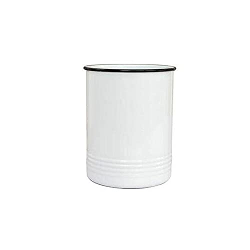 JINGYAN Besteckhalter Küchengeräte Container Aufbewahrungsbehälter Küche Metall Eimer für Topflöffel Essstäbchen Halter Löffel TOP Clip Box Geschirr(White1) von JINGYAN
