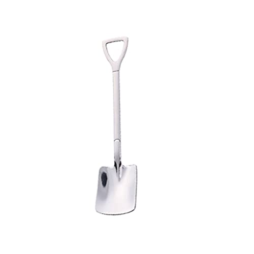JINGYAN Eisportionierer Coffee Spoon Shovel Spoons TeaSpoons Creative For Ice Cream Stainless Steel Dessert Scoop Tableware Cutlery Set von JINGYAN