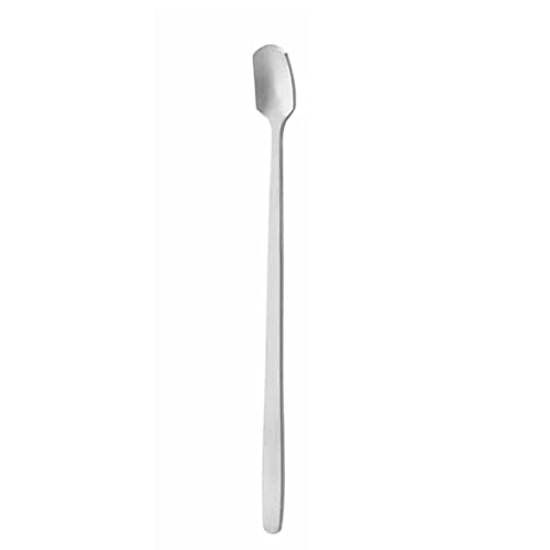 JINGYAN Eisportionierer Long Handle Coffee Spoon Stainless Steel Gold Silver Tableware Kitchen Bar Dessert Ice Cream Milk Retro Decoration von JINGYAN